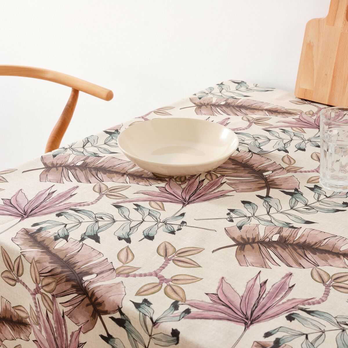 Nappe Belum 0120-314 Beige 100 x 80 cm Fleurs